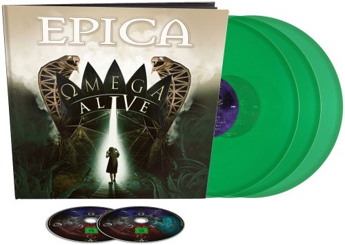 Epica Omega Alive 3-LP & DVD standard