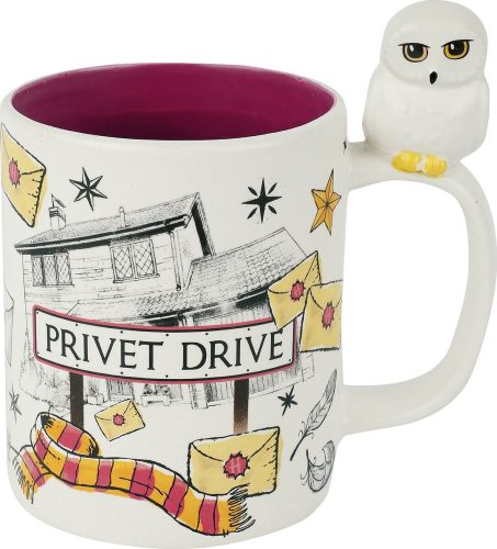 Harry Potter Hedwig & Privet Drive Hrnek vícebarevný