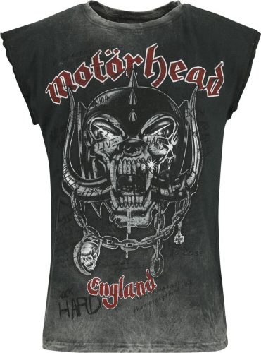 Motörhead England Tank top šedá