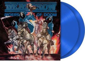 Deathrow Riders of doom 2-LP modrá