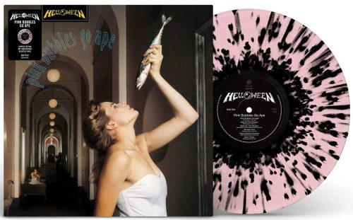 Helloween Pink bubbles go ape LP barevný