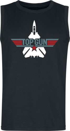 Top Gun Top Gun - Logo Tank top černá