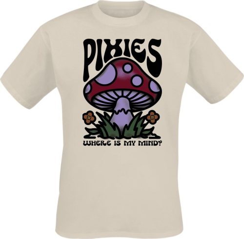 Pixies Mindshroom Tričko přírodní