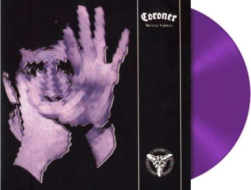 Coroner Mental vortex LP purpurová