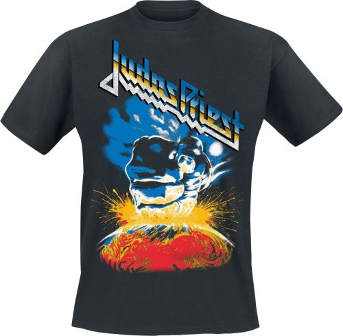 Judas Priest Vintage Ram It Down Tour Dates Tričko černá