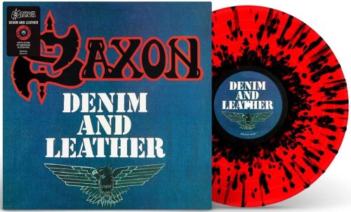 Saxon Denim And Leather LP barevný