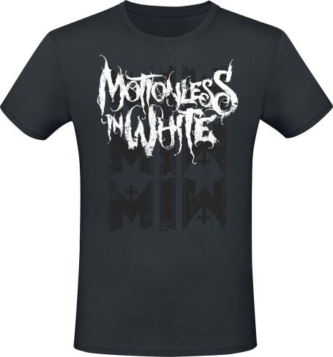 Motionless In White Logo Tričko černá