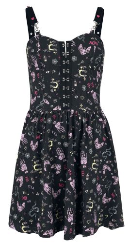 Jawbreaker Ditsy Ouija Printed Mini Dress Šaty vícebarevný