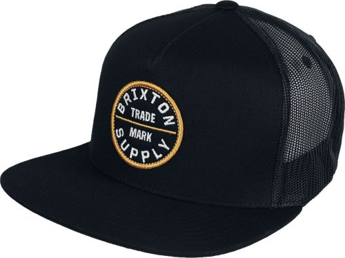 Brixton OATH MP TRUCKER HAT Trucker kšiltovka černá-černá