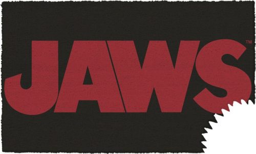 Der weisse Hai Jaws Rohožka cerná/cervená