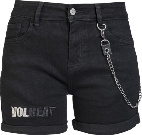 Volbeat EMP Signature Collection Dámské kraťasy - Hotpants černá