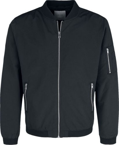 Jack & Jones JJERUSH BOMBER Bunda černá