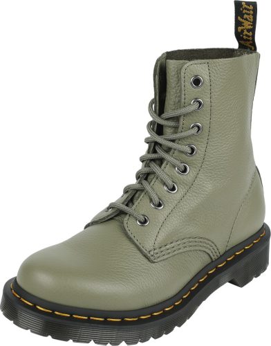 Dr. Martens 1460 Pascal - Muted Olive Virginia boty olivová