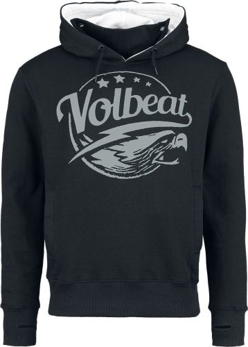 Volbeat Eagle Mikina s kapucí černá