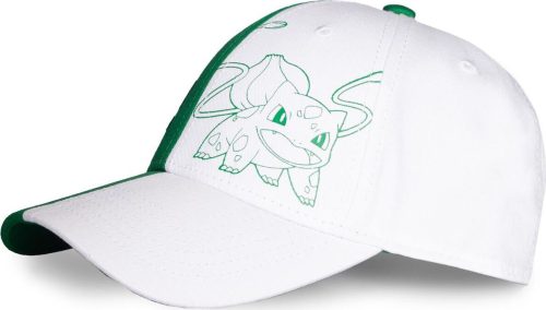 Pokémon Bisasam Baseballová kšiltovka zelená/bílá