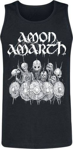 Amon Amarth Shieldwall Tank top černá