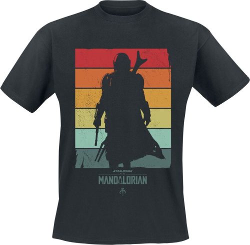 Star Wars The Mandalorian - Spectrum Tričko černá