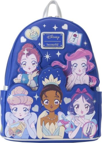 Disney Princess Loungefly - Princess Manga Style Batoh vícebarevný