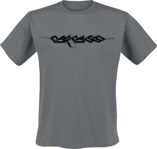 Carcass Logo Tričko charcoal