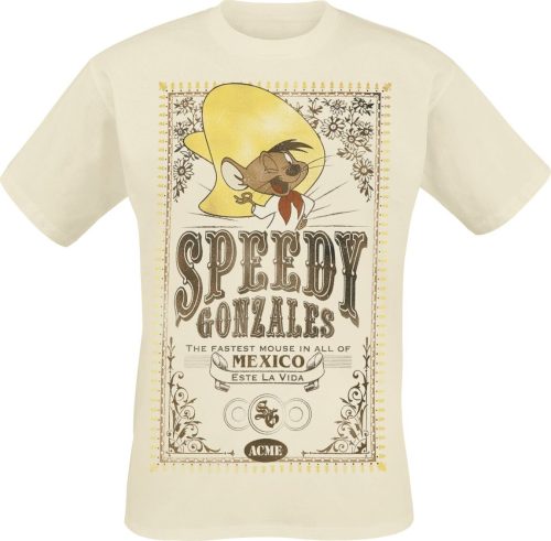 Looney Tunes Speedy Gonzales Tričko béžová