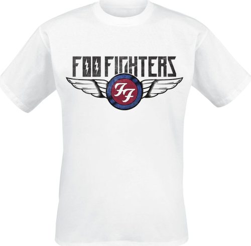 Foo Fighters Flash Wings Tričko bílá