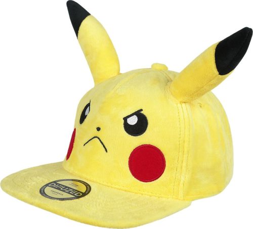 Pokémon Pikachu kšiltovka žlutá