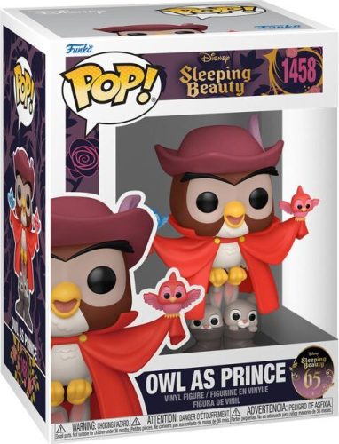 Sleeping Beauty Vinylová figurka č.1458 Owl as Prince Sberatelská postava vícebarevný