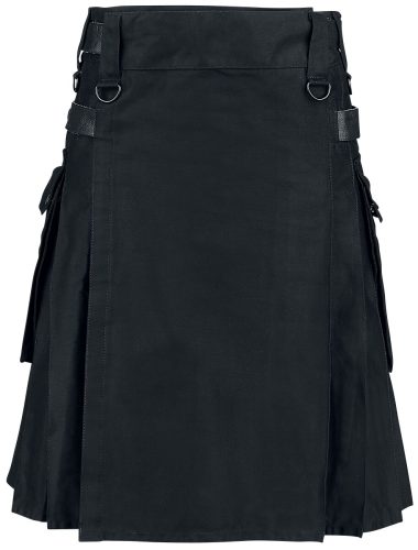 Altana Industries Černý kilt Kilt černá