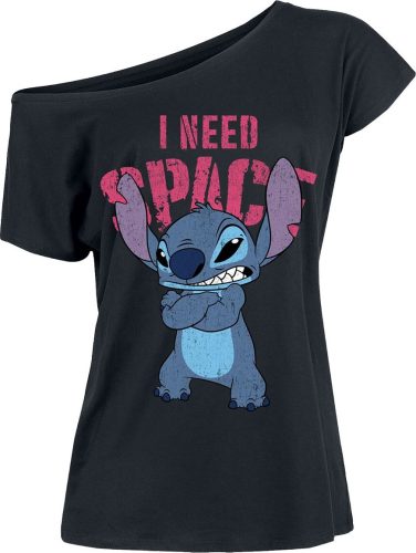 Lilo & Stitch I Need Space Dámské tričko černá