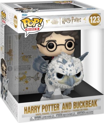 Harry Potter Harry Potter and Buckbeak (Pop! Rides Deluxe) Vinyl Figur 123 Sberatelská postava vícebarevný