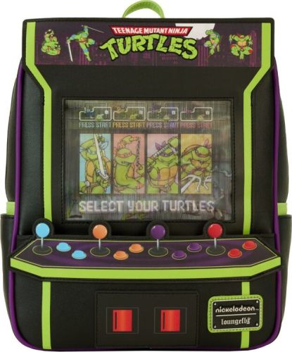 Teenage Mutant Ninja Turtles Loungefly - Vintage Arcade (Glow in the Dark) Batoh vícebarevný