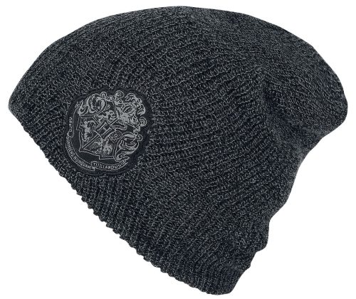 Harry Potter Hogwarts - Slouch Beanie Beanie čepice cerná/šedá