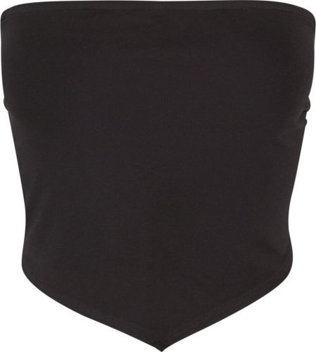 Urban Classics Ladies Knotted Bandeau Top Dámský top černá