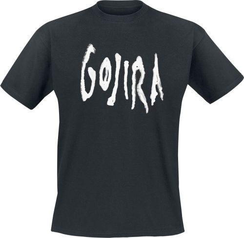 Gojira Logo Distort Tričko černá