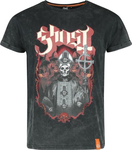 Ghost EMP Signature Collection Tričko tmavě šedá