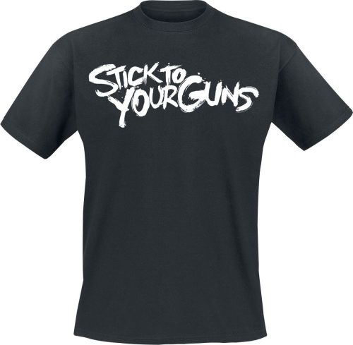 Stick To Your Guns Logo Tričko černá