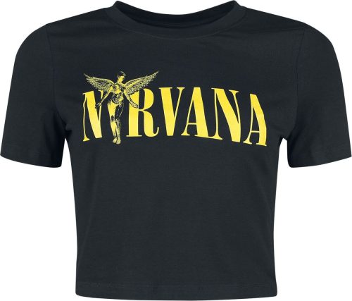 Nirvana Text Dámské tričko černá