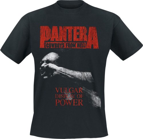 Pantera Vulgar Display Of Power Tričko černá