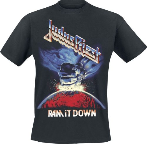 Judas Priest Jumbo Logo Album Tričko černá