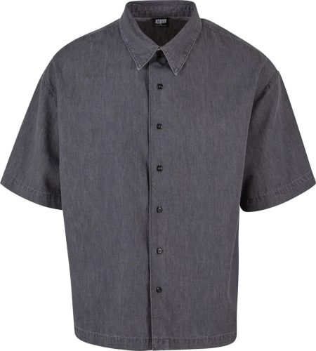 Urban Classics Lightweight Denim Shirt Košile šedá