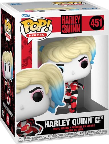 Harley Quinn Vinylová figurka č.451 Harley with Bat Sberatelská postava standard