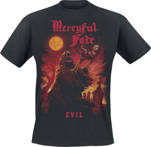 Mercyful Fate Evil (40th Anniversary) Tričko černá