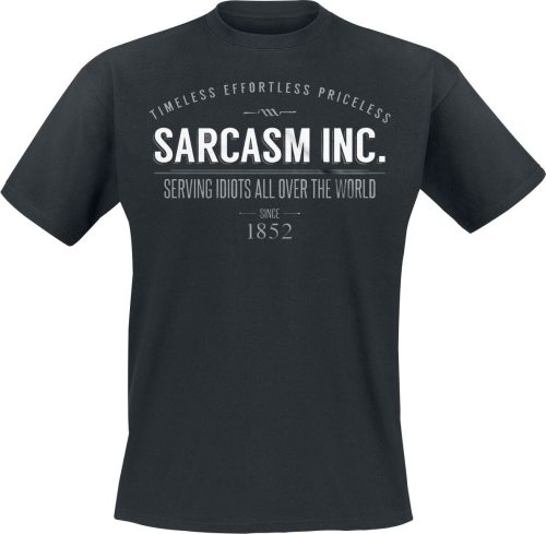 Sprüche Sarcasm Inc. Tričko černá