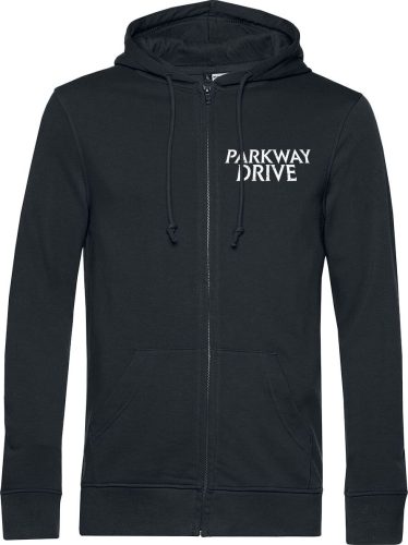 Parkway Drive Smoke Skull Mikina s kapucí na zip černá