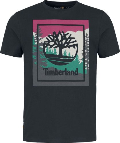 Timberland Tričko Outdoor s potiskem Tričko černá