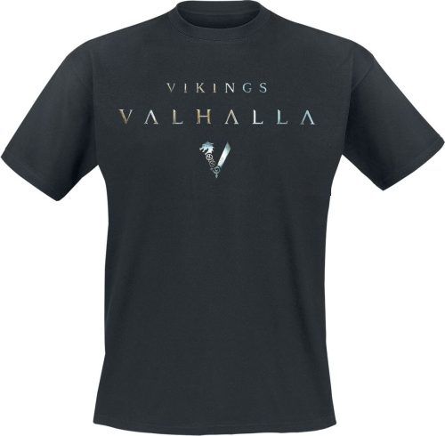 Vikings Vikings - Valhalla Metallic Tričko černá