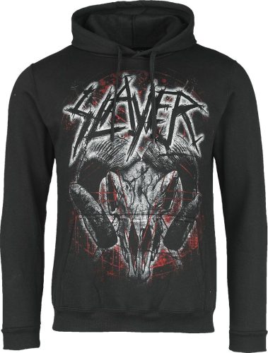 Slayer Mongo Logo Mikina s kapucí černá