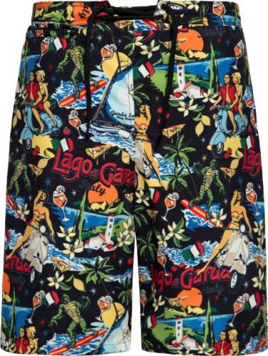 King Kerosin Lake Garda Swim Shorts Pánské plavky černá