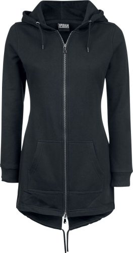 Urban Classics Ladies Sweat Parka Dámská mikina s kapucí na zip černá