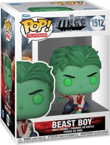 Titans Season 1 - Beast Boy Vinyl Figur 1512 Sberatelská postava vícebarevný